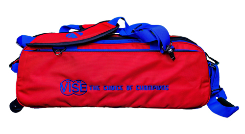 Vise 3 Ball Tote Roller (Red/Blue)